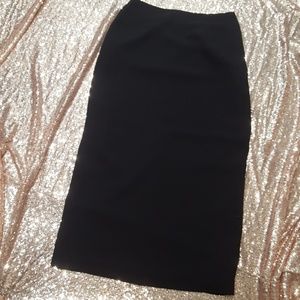 Vintage long black skirt